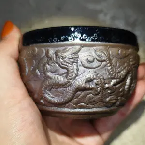TN Cao Weijun Carved Handmade Teacup DKL