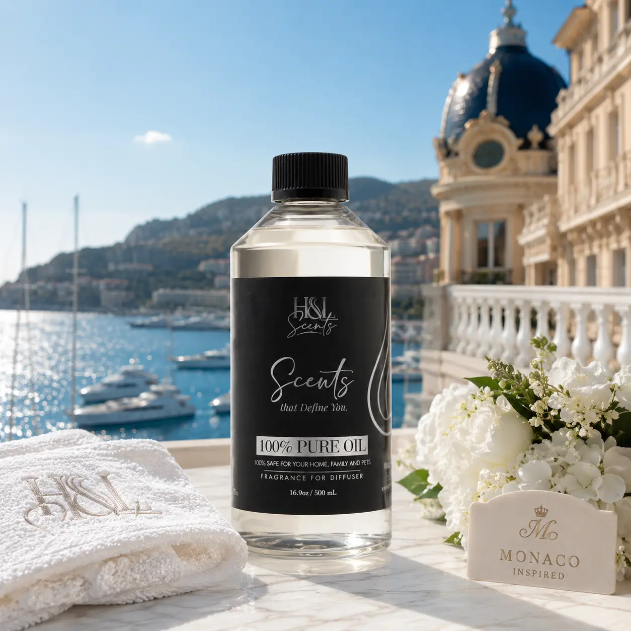 Monaco Hotel | 100% Pure Oil Fragrance for Diffuser by H&L Scents