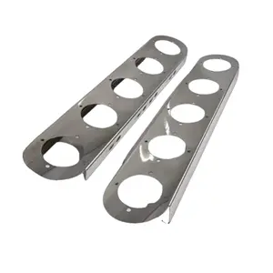 JML Kustoms – Kenworth 15 Inch Front Air Cleaner Brackets with 5 Watermelon Holes