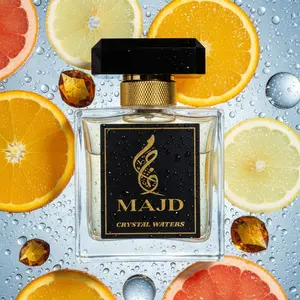 MAJD PERFUMERY Crystal Waters Inspired by Silver Mountain Water Citrusy Bergamot Orange Neroli Green Tea Musk Ambergris Fragrance