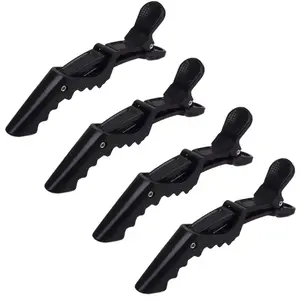 Crocodile Hair Clips Set of 4, Professional Women's Hair Clips, Non-Slip Secure Hold, Hair Styling Accessories, Hair Claws, Alligator Hair Clips