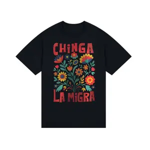 Women's Immigrant Justice Graphic Tee - Unisex Protest-Style Short-Sleeve Crew Neck Top, Summer Casual Streetwear T-Shirt, Pair with Jeans or Sneakers