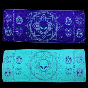 Lotus Alien Pashmina (UV Reactive)