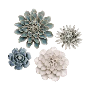 Ceramic Flower English Garden Curated Collection #14