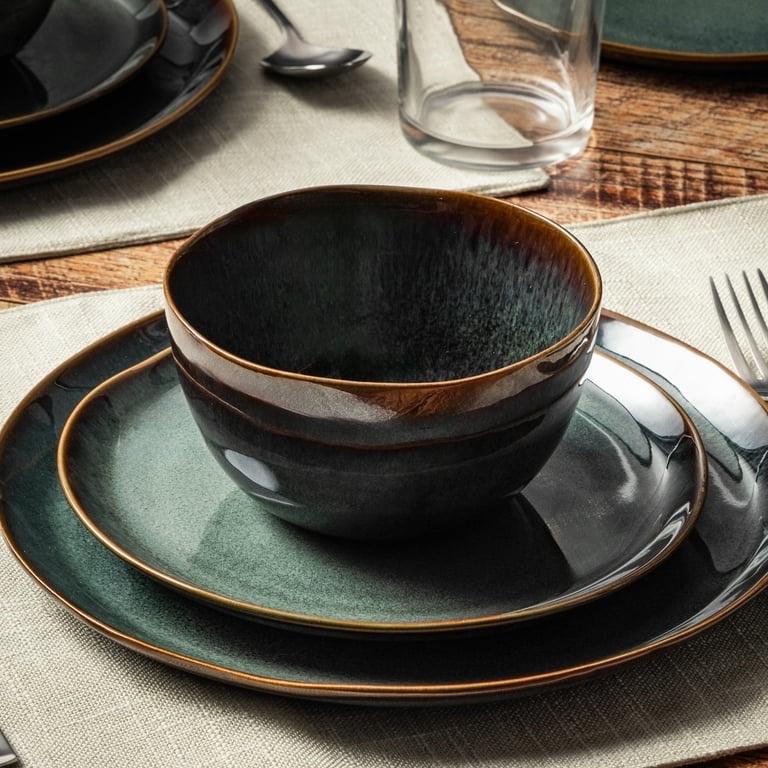 {AUTHENTIC} Yellowstone 12-Piece Ceramic Dinnerware Sets - variations yellowstone  dinnerware plate  bowl