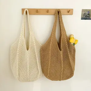 Natural Jute Tote Bag for Women Eco Friendly Shopping Bag Handcrafted from Straw Willow with Adjustable Strap for Beach Market Picnic Casual Outings