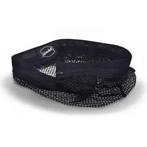 212 MAIN 22 In. Zip-On Rubberized Trampoline Replacement Net, Tear Drop Size, Constructed with Durable Rubberized Material, Fits Most Hoops