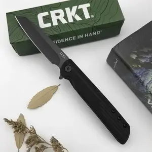 3802 Multi-Function Outdoor Kitchen Folding Knife  8Cr13Mov blade, glass G10 handle  Outdoor camping and fishing tool Multifunctional Tool