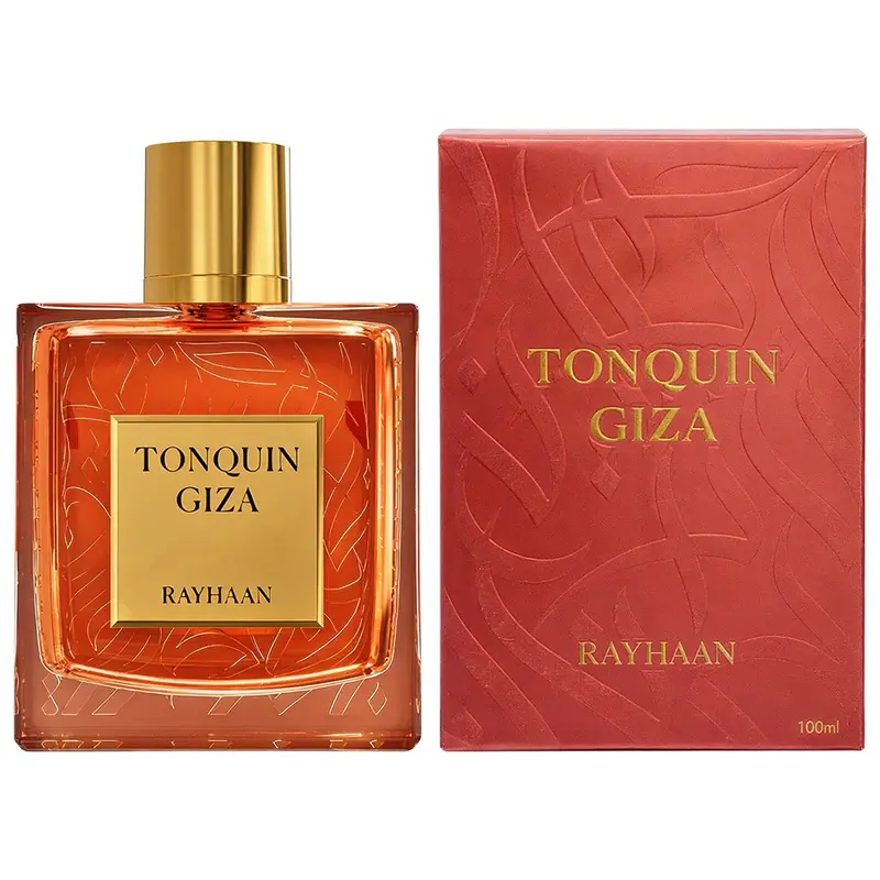 Rayhaan Tonquin Giza Eau de Parfum Spray for Unisex, 3.4 Ounce