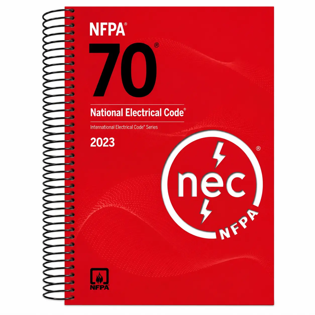 NFPA NEC 70 National Electrical Code 2023 Edition Spiral-Bound Reference Book, Delivers Access to Latest Electrical Standards, Access To Latest Standards