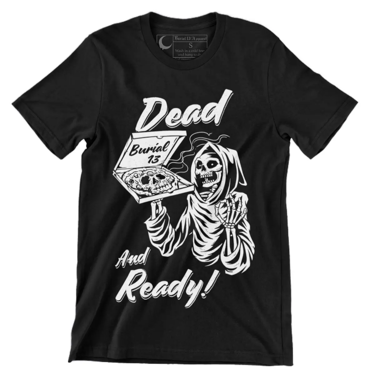 Burial 13 Apparel: Dead And Ready Reaper Tee Menswear Shirts