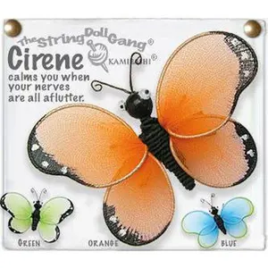 Cirene the Butterfly String Doll Keychain - Bag Charm