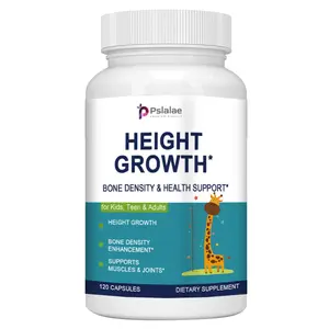 Pslalae - Height Growth - Bone Density & Health Support - Supports Healthy Muscle & Joint Function - Made in the USA - 120 Capsules/Bottle
