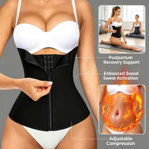 Women's Waist Trainer Belt, Slimming Sweat Waistband, Abdominal Support Band, Fitness Training Belt, Body Shaper, Tightening Bra