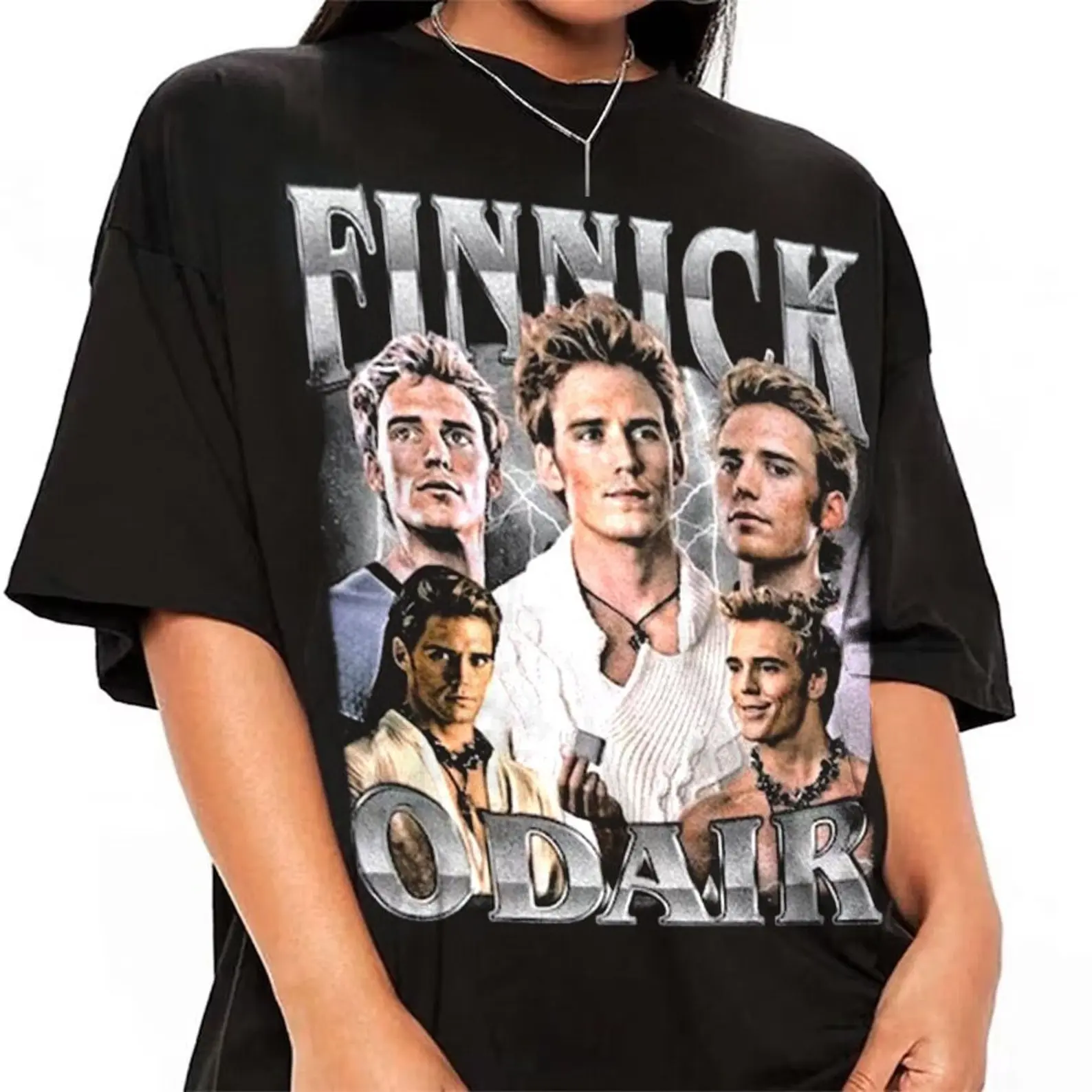 Finnick Odair Unisex Shirt Character Movie Series Actress Tshirt Bootleg Retro 90s Sweatshirt Design Classic Unisex Graphic, Gift for Fans