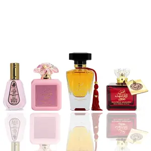 Men's Oriental 4-Piece Boxed Minis Fragrance Bundle Set - 50ml Each, Packaged Shams Al Emarat Khususi, Pink Blush, Red Oud, Jasmine-Scented with Distinct Rich Notes, Boxed Men's Fragrance, Jasmine Men's Fragrance