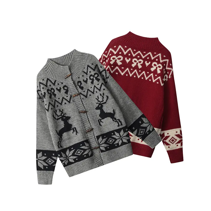 Christmas sweater, winter sweater for women, size S-L