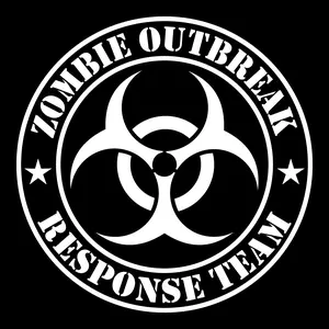 Zombie Response team Vinyl Decal Sticker for Car, Laptop, Tumbler and More. # PR-Zombie Response Team # 555