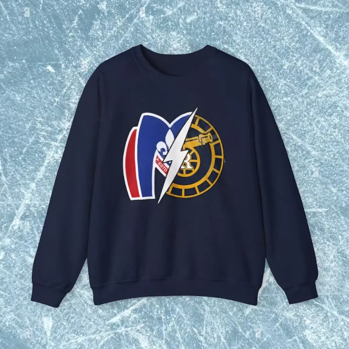 Heated Rivalry - Dual Logos - Boston Raiders Montreal Metros Hockey ...