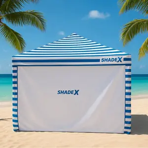 Beach Canopy Sidewall Attachment
