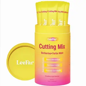 LeeFar Cutting Drink Mix – | RT Strawberry Açaí Flavor – | (30 Servings)