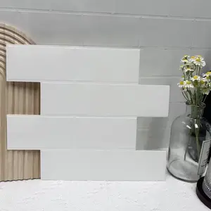 Waterproof Brick Pattern 3D Textured Wall Panel, Removable Self Adhesive Wall Tile Sticker, Wall Decal for Kitchen Bathroom, Peel and Stick Wallpaper Designs