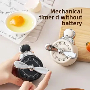 [Original] Pilot-style Magnetic Mechanical Timer Kitchen Timer Visual Time Manager for Children
