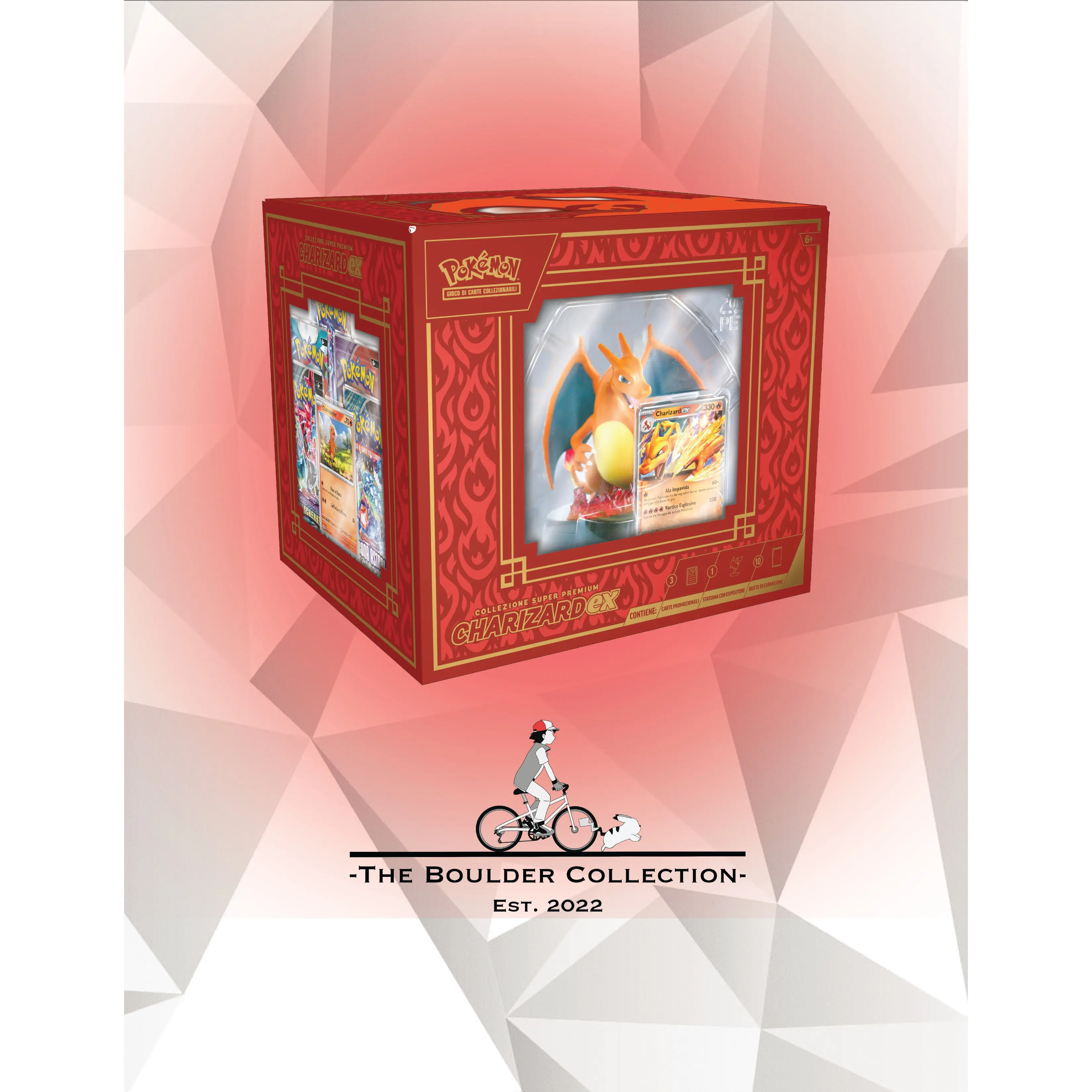 Pokemon TCG: Charizard ex Super-Premium Collection Box Pokemon TCG: Charizard ex Super-Premium Collection Box