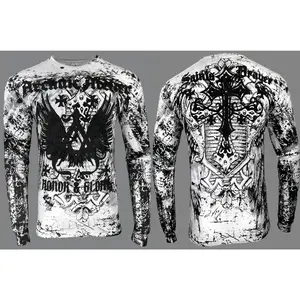 Archaic By Affliction Men's Long Sleeve T-shirt Achilles
