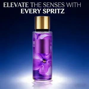 Bluebell body mist, long-lasting fragrance, no chemical additives, refreshing floral scent.