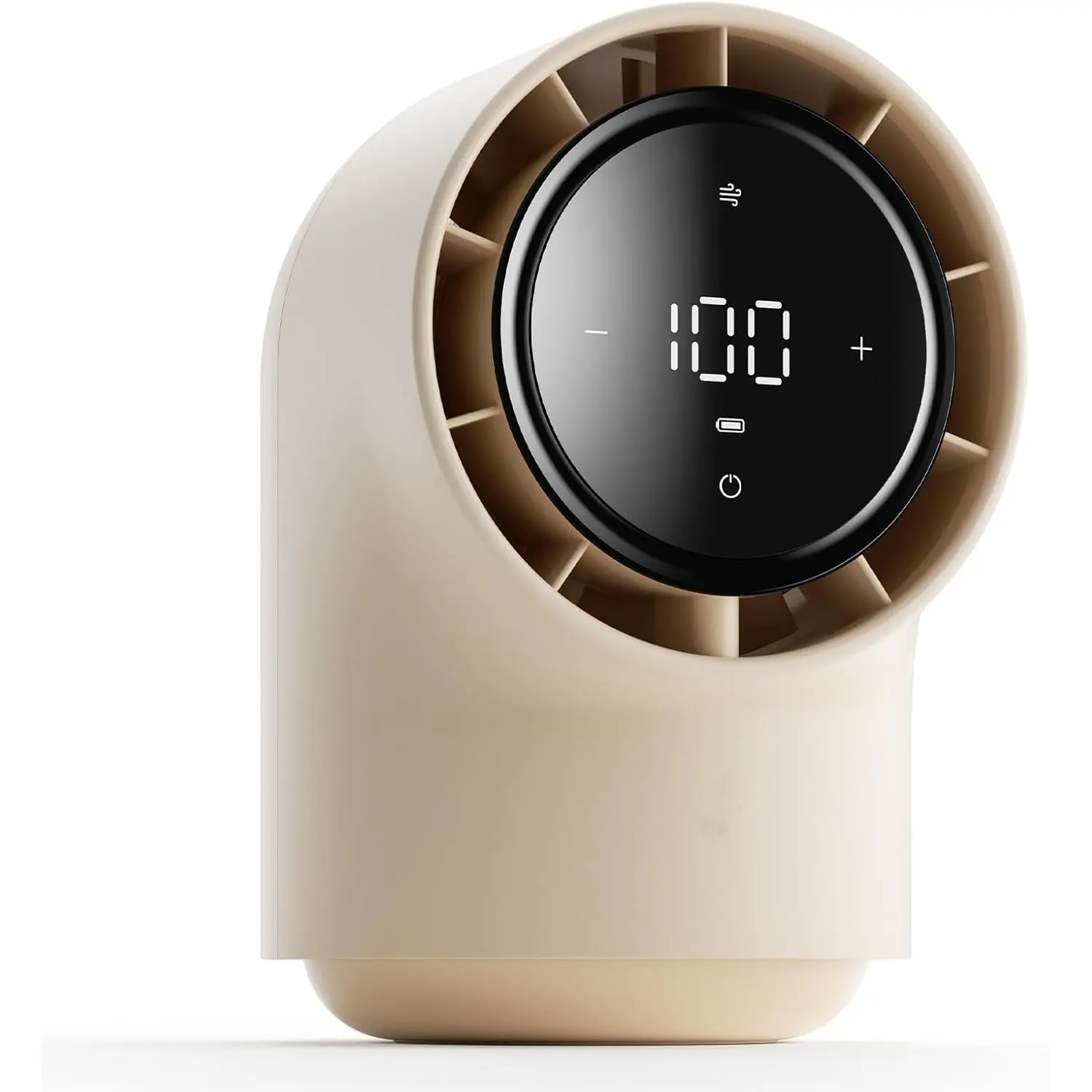 Portable Desk Fan,Quiet Fan for Bedroom,Portable Fan withTurbo Airflow,Fans with 100 Speeds Digital Display,Rechargeable Battery Powered Fan,Small Fan for Home, Office, Kitchen