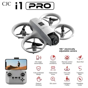 The CJCMALL i1 PRO drone with camera features 360° rotation, one-button takeoff/landing, headless mode remote control, and is lightweight and portable (less than 249 grams). It's a mini quadcopter and a perfect spring gift.