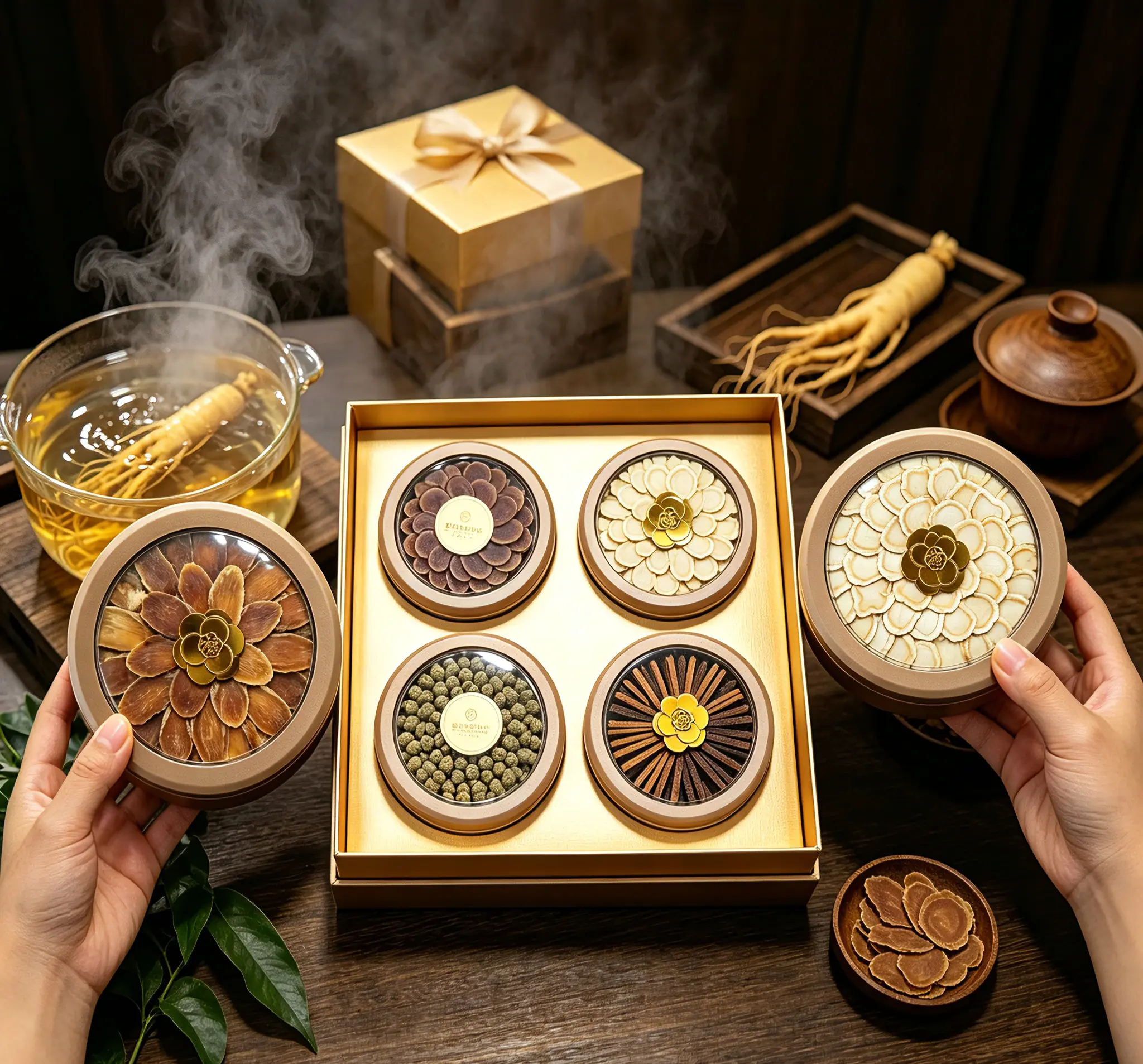 Changbai Mountain Forest Ginseng Cool-natured, nourishes Qi and Yin, clears heat and promotes fluid production Ideal for dry mouth, heat-prone constitutions; suitable year-round