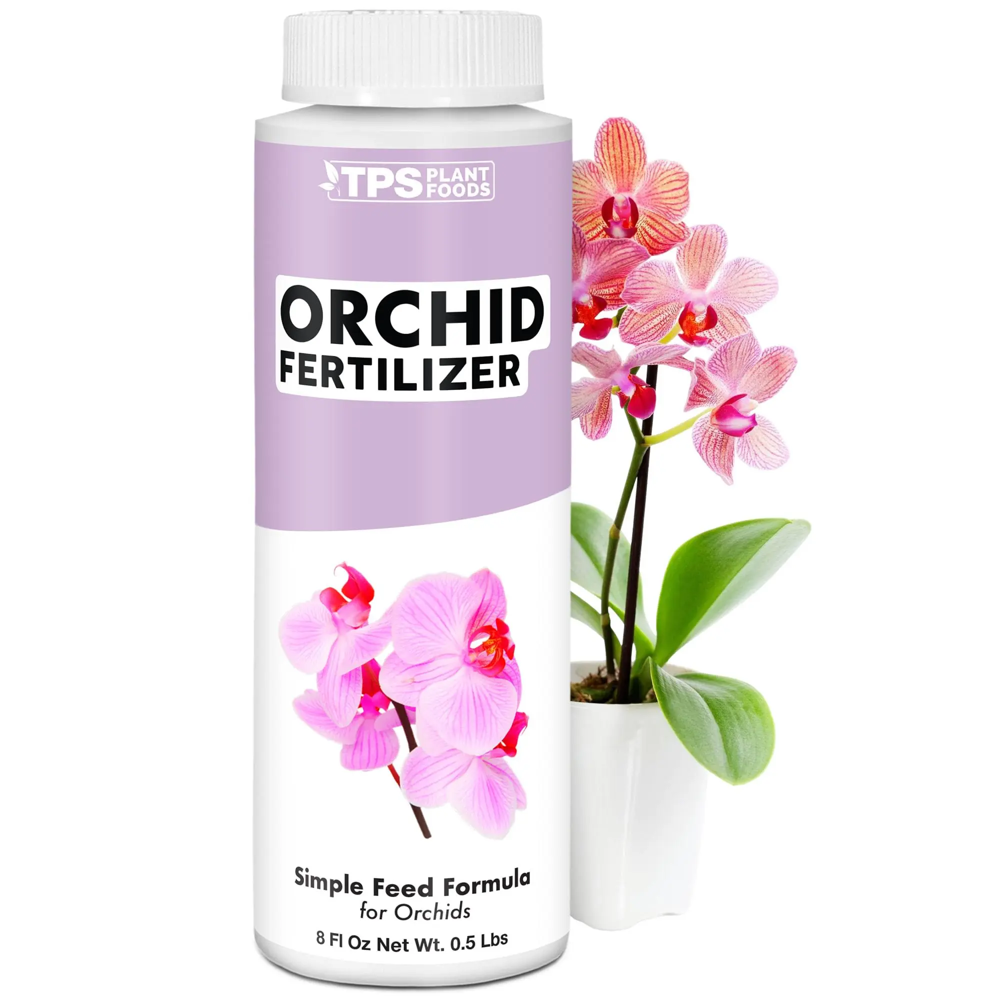 Liquid Plant Food for Reblooming, Longer-Lasting Flowers & Healthy Roots
