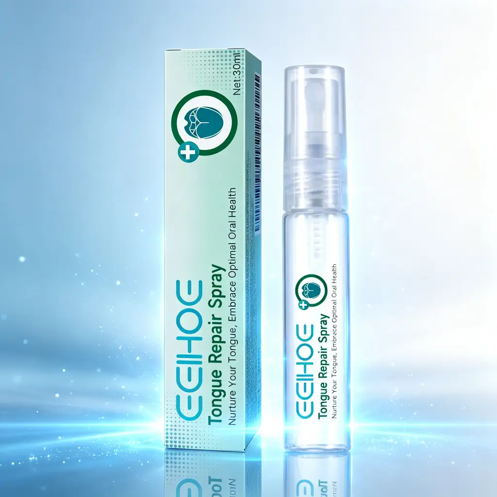 EELHOE Remove White Tongue Coating Dry Mouth Relief Fresh Breath Daily Oral Care Oral Tongue Spray White Coating Remover - Dry Mouth Relief Fresh Breath Mouth Care Spray
