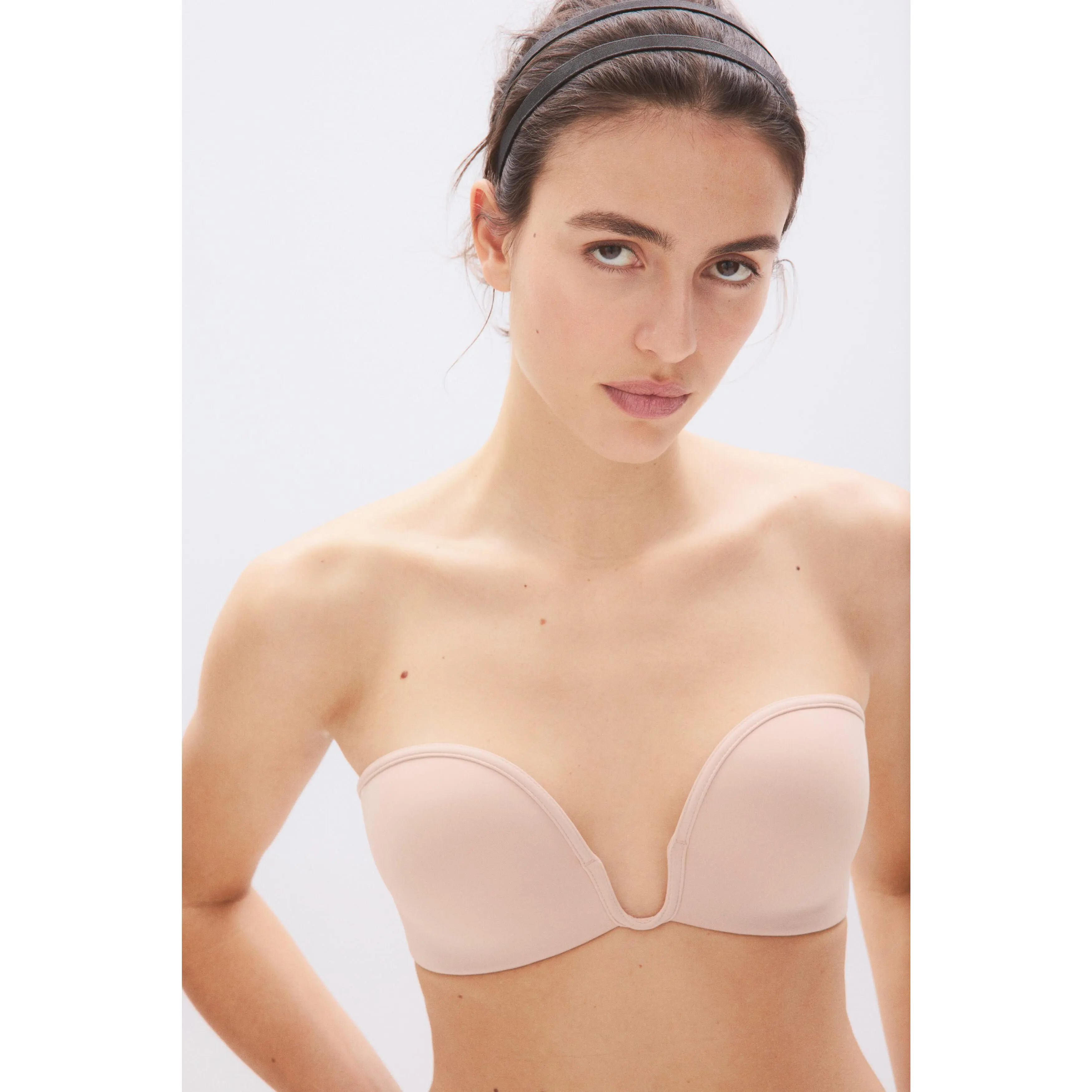 H&M Non-wired push-up balconette bra