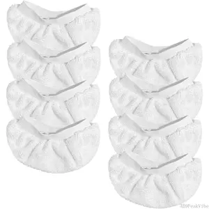 8 Pack Steam Cleaner Accessories for Most Handheld Steam CleanerAAGlowHub30AB9PeakVibe
