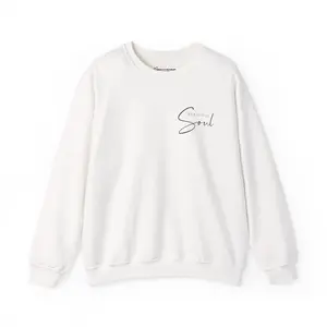 Soulful Crewneck Sweatshirt, Unisex Sweatshirt, Cozy Casual Wear, Gift for Soul Seekers, Inspirational Apparel
