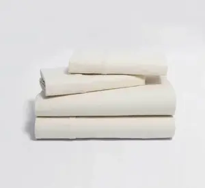 Organic Cotton Brushed Flannel Bed Sheet Set