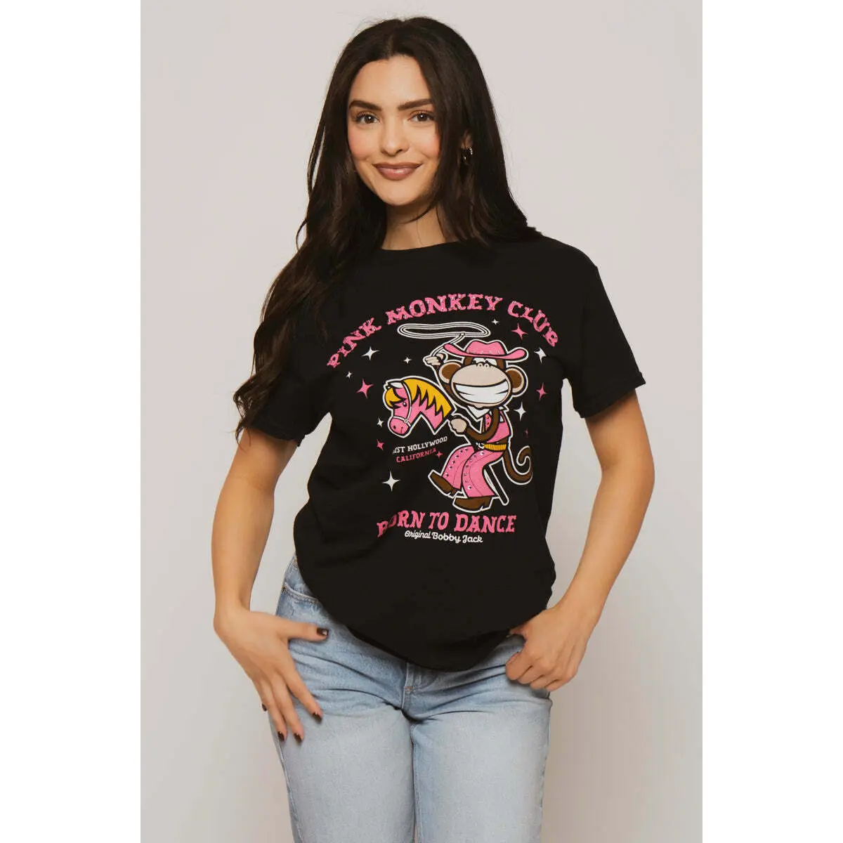 The Club - Bobby Jack Rhinestone Unisex T-Shirt - Black