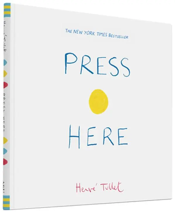 USED Book - Press Here by Tullet, Herve (Hardcover) - english