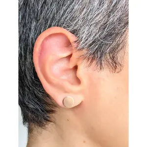 Gold Circle Earrings