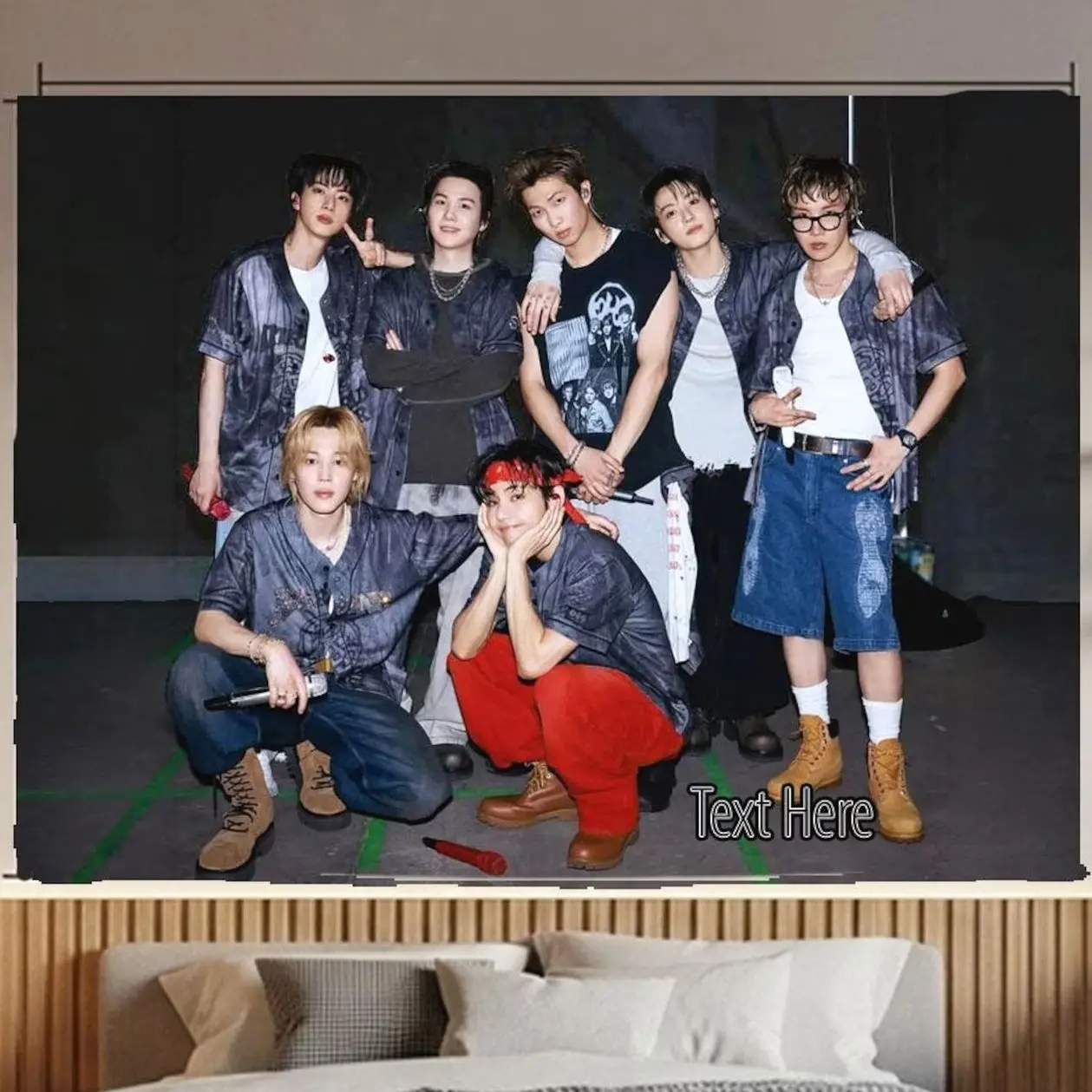 Arirang World Tour Wall Flag Tapestry, Kpop Tour Wall Banner Merch & Gift 2026