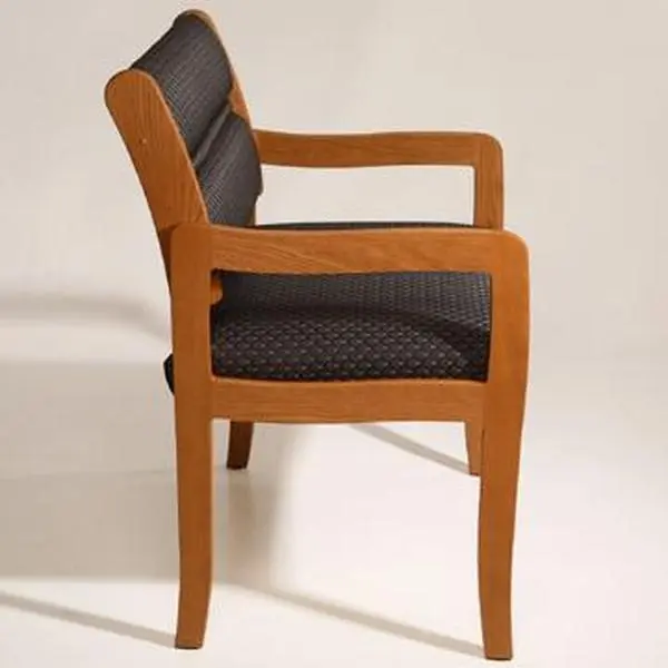 FixtureDisplays® Valley Three Seat Bariatric Chair w/Center Arms 1041944-NF