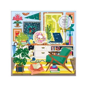 Disco Life Foil 500 Piece Jigsaw Puzzle