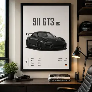 Canvas Print Art Modern Fashion Style Cool Car Racing Samurai Creative Room Decor Decorative Artwork Wall Poster Living Room Bedroom Office School Gift Art Wall Decoration Artwork, JDM Car Canvas Wall Art, Samurai Racing Poster, Gamer Room Decor, Boys Bed