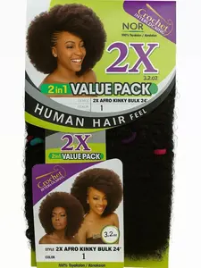 2-in-1 Value pack-2* Afro Kinky
