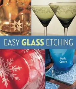USED-Easy Glass Etching by Marlis Cornett (Paperback)