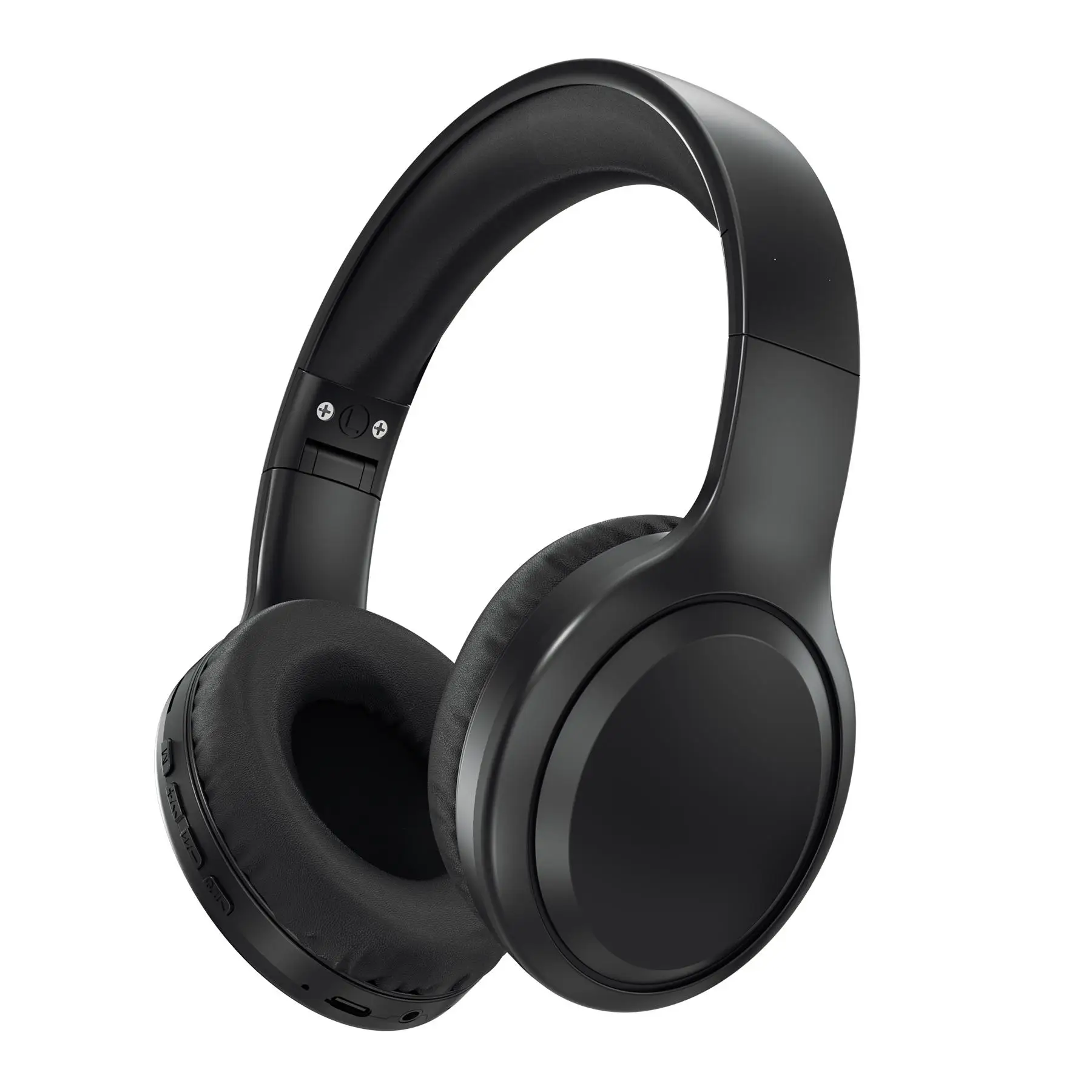 DR-03 Over-Ear Wireless Bluetooth Headphones – Stereo Sound Drivers, 12H Battery Life, Foldable Design for PC/Music/Travel/Office