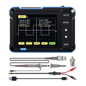 Oscilloscope Multimeter, DSO152 2.8" TFT Kit - Automotive Oscilloscope, 2.5MS/s High Sampling Rate, 200KHz Bandwidth, Trigger Function Auto/Normal/Single